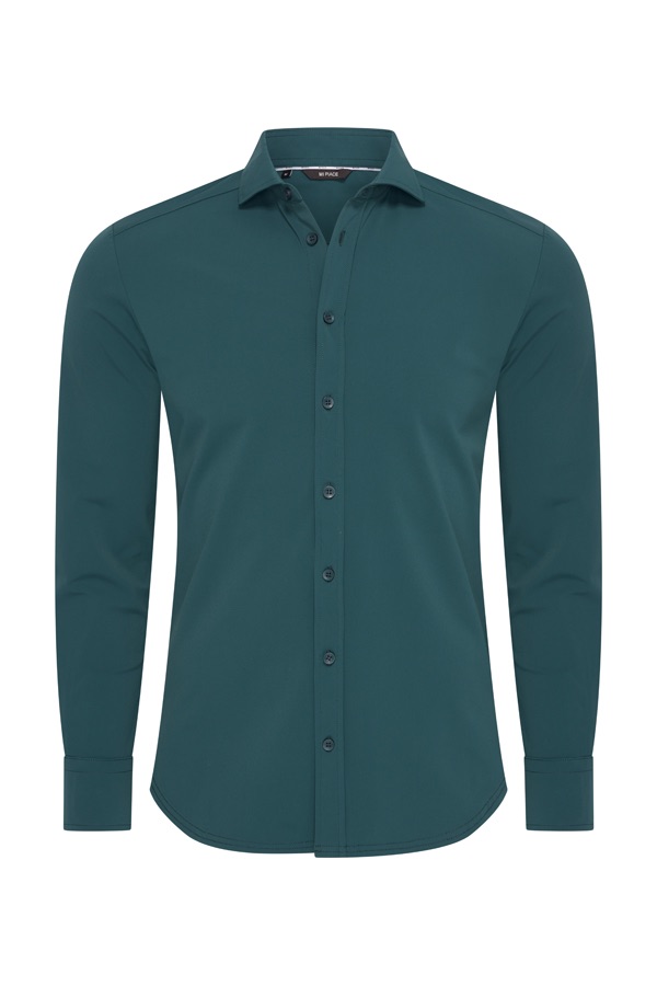Mi-Piace travel shirt petrol
