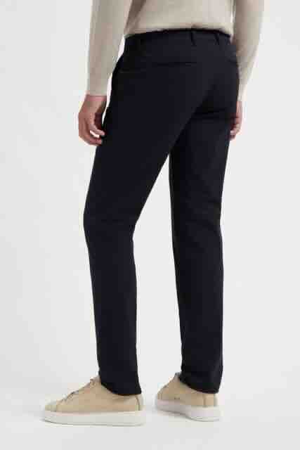 Travel pantalon 84142007 navy bonded
