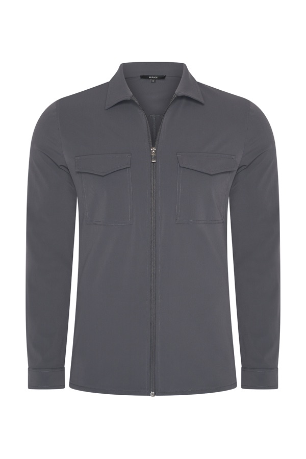 Mi-Piace travel overshirt anthracite