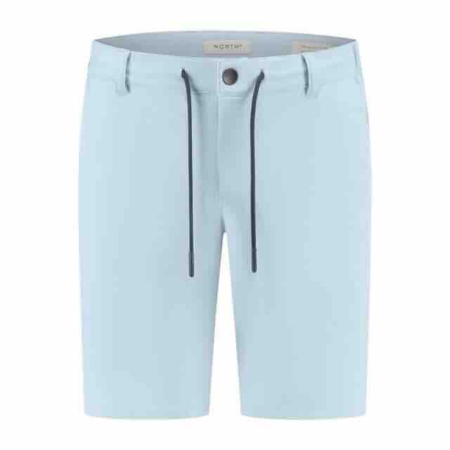 North84 travel short 8444 light blue