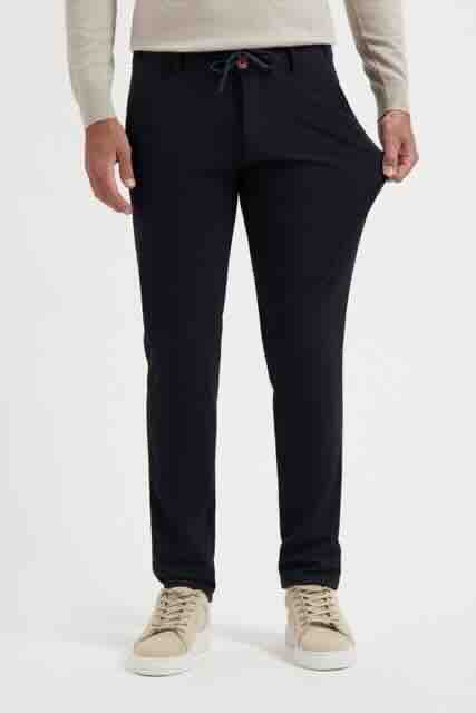 Travel pantalon 84142007 navy bonded