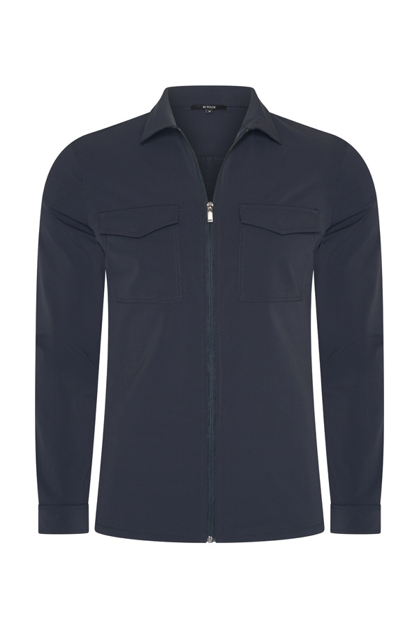 Mi-Piace travel overshirt navy