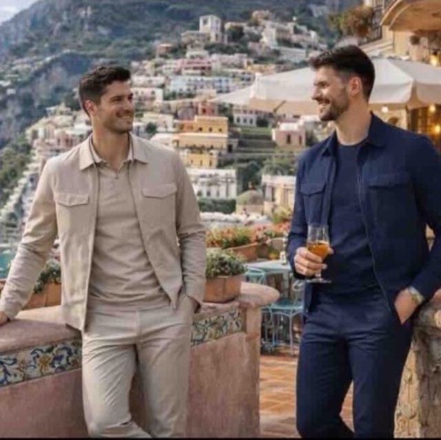 mi piace travel suite men in kleur falcon en dark blue