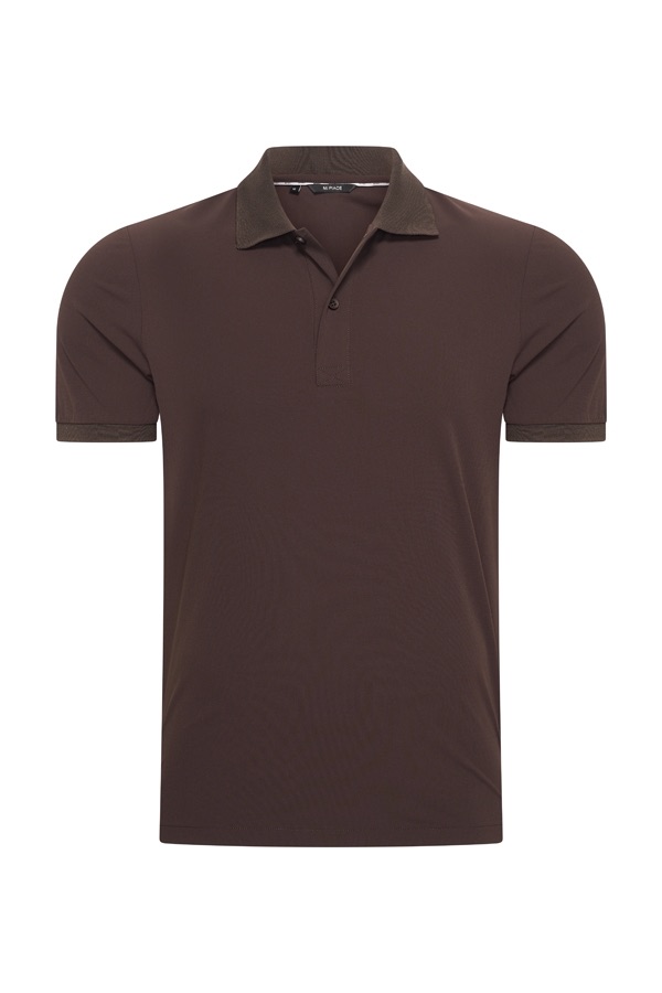 Mi-Piace travel polo bruin