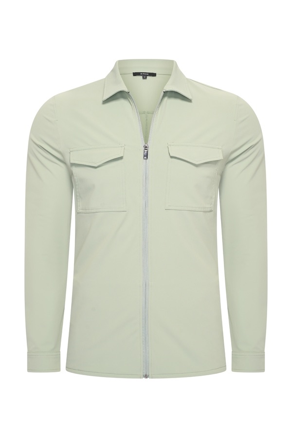 Mi-Piace travel overshirt mint