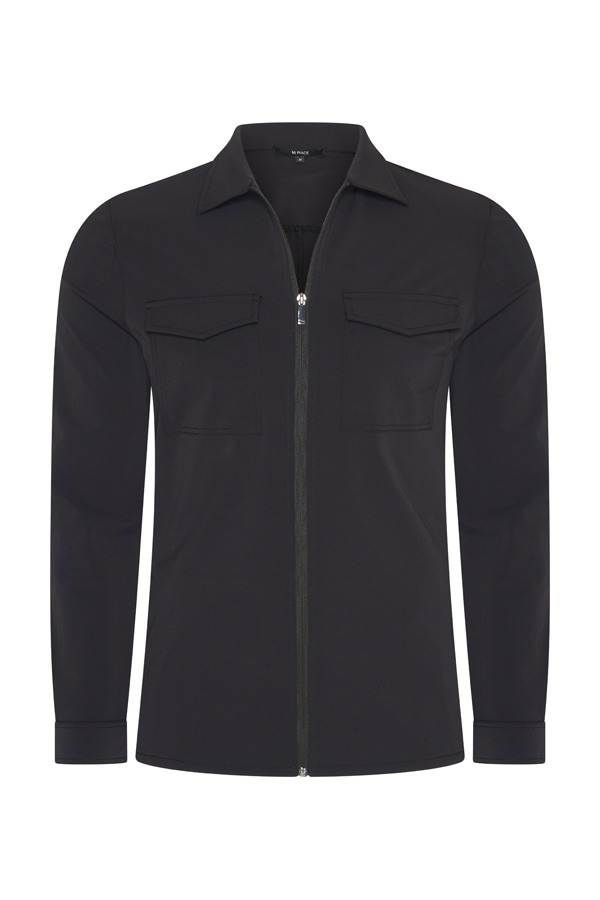 Mi-Piace travel overshirt zwart