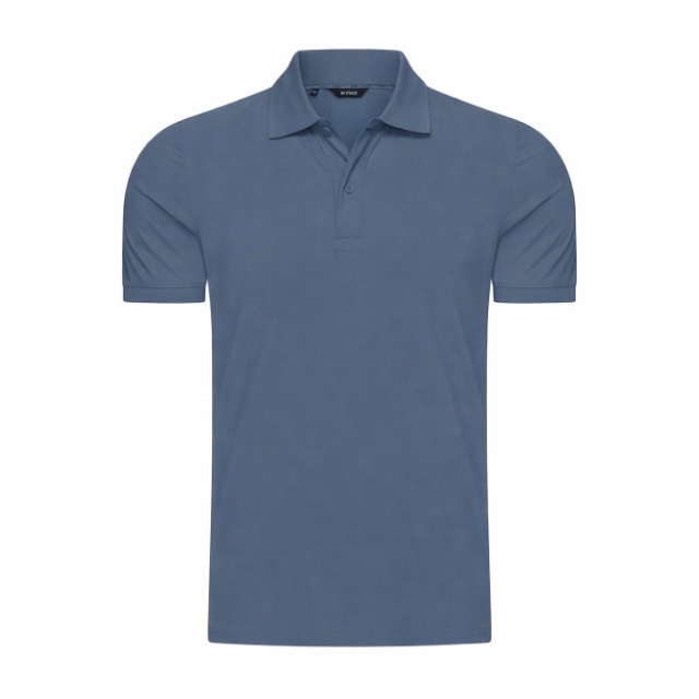 Mi-Piace travel polo blauw