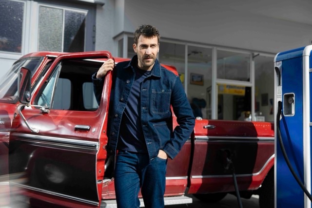 stoer denim jack van petrol industries