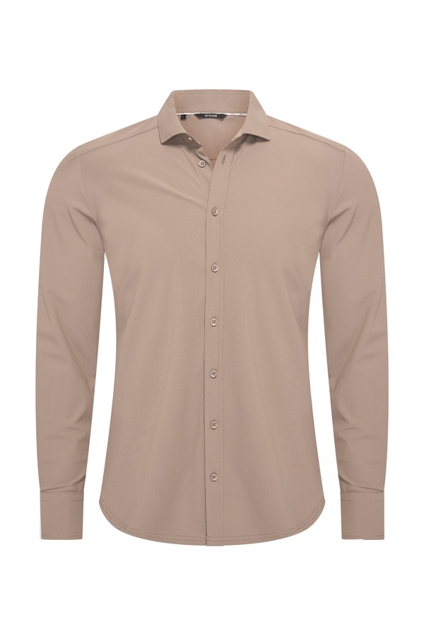 Mi-Piace travel shirt taupe
